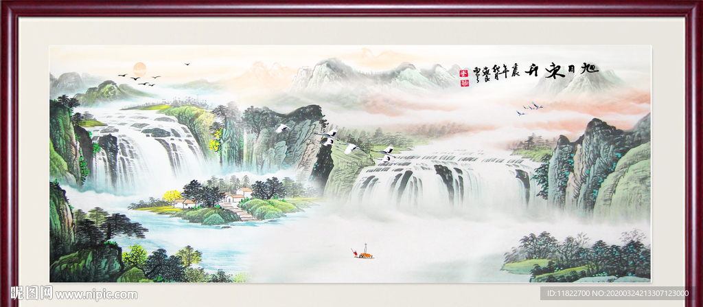国画山水国画