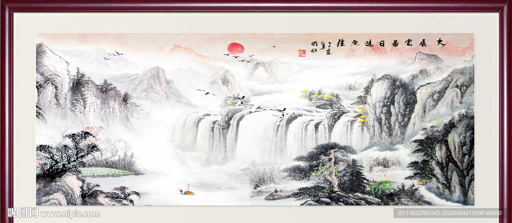 国画山水国画