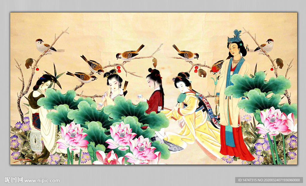 仕女图