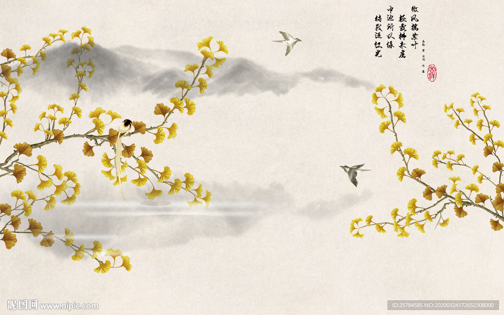 工笔花