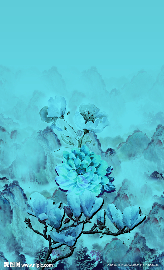 数码定位花
