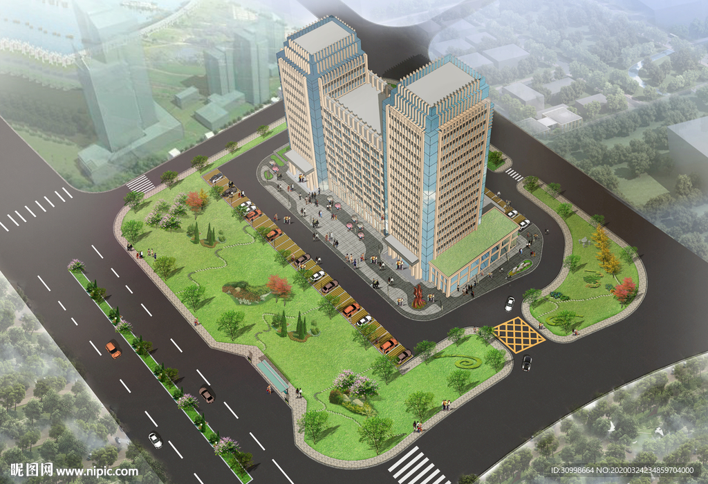 园林景观效果图