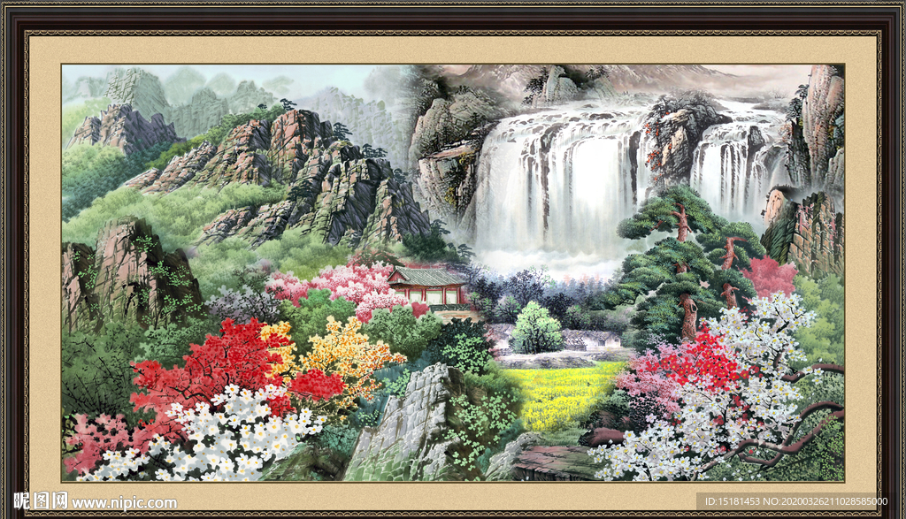国画山水