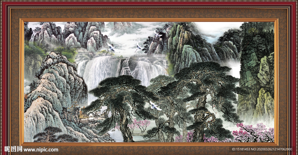 国画山水
