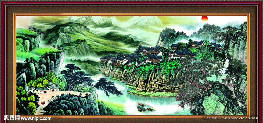 国画山水
