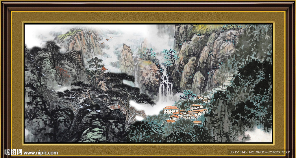 国画山水