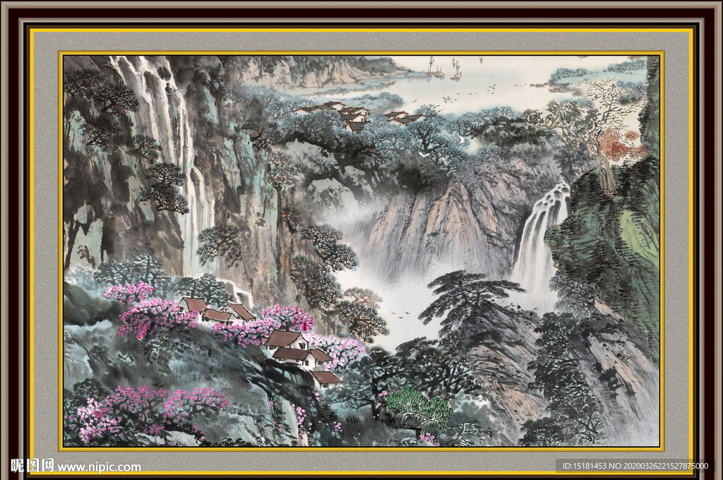 国画山水