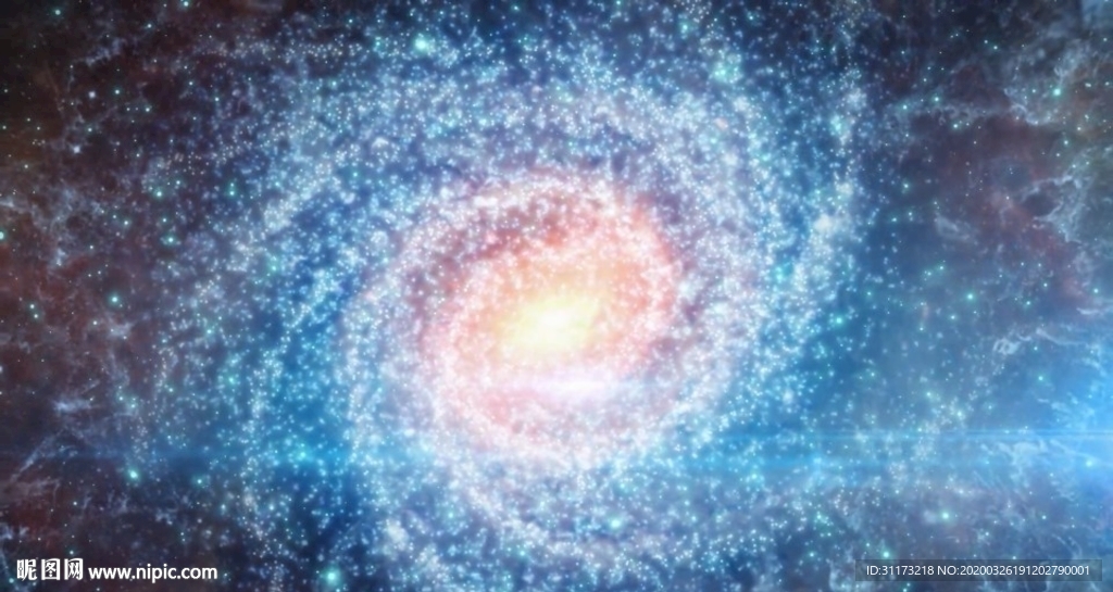 唯美磅礴宇宙星辰太空银河系