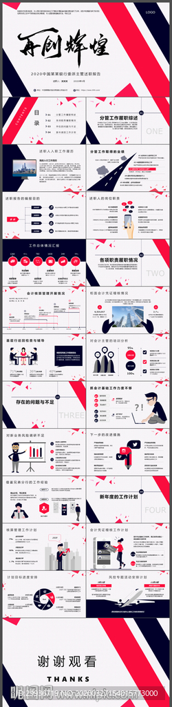 银行业会计高管述职报告