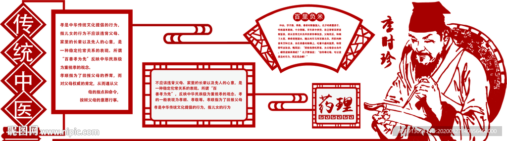 中医文化墙