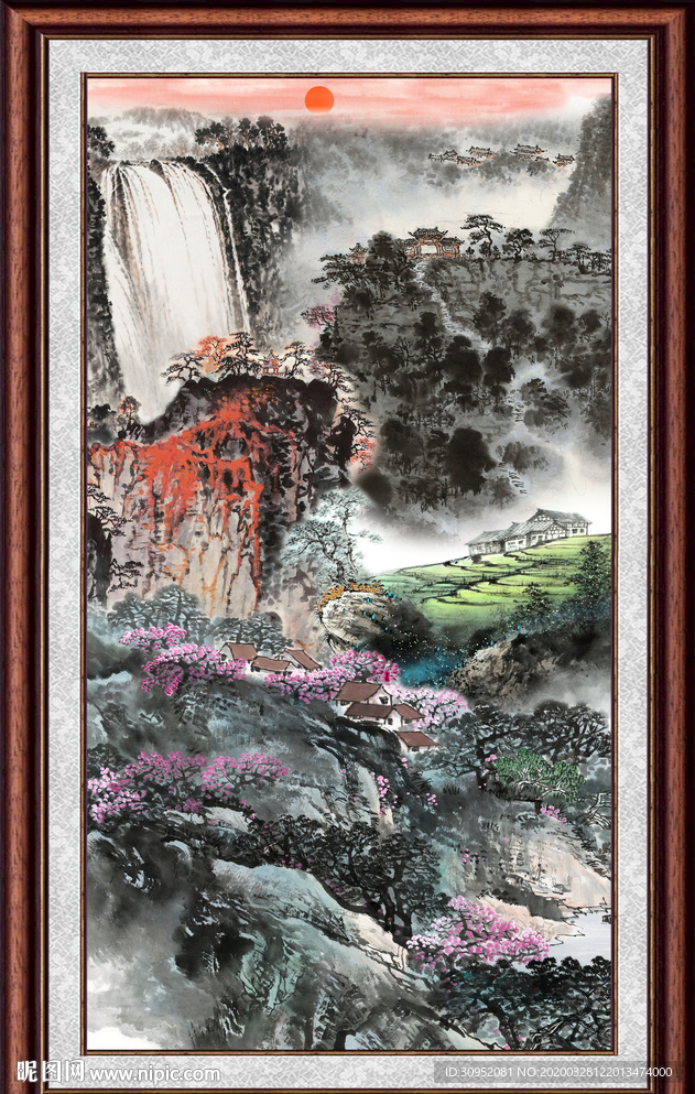国画山水