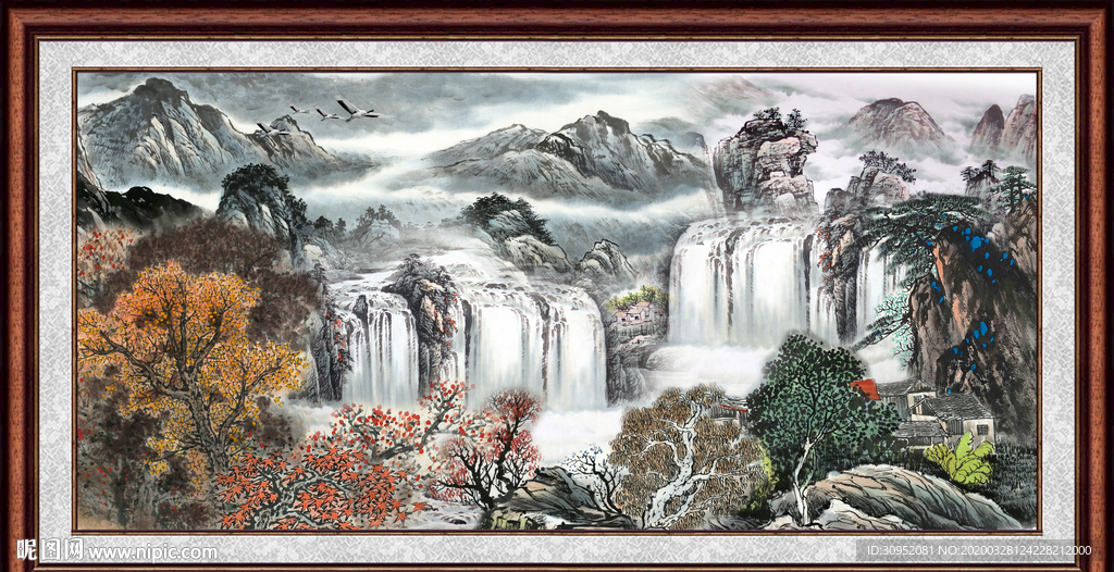 国画山水