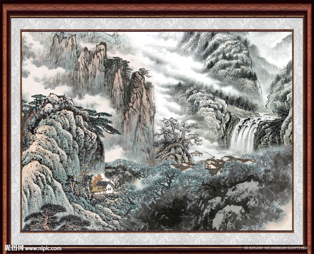 国画山水