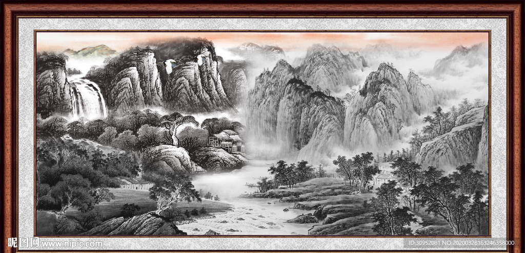 国画山水