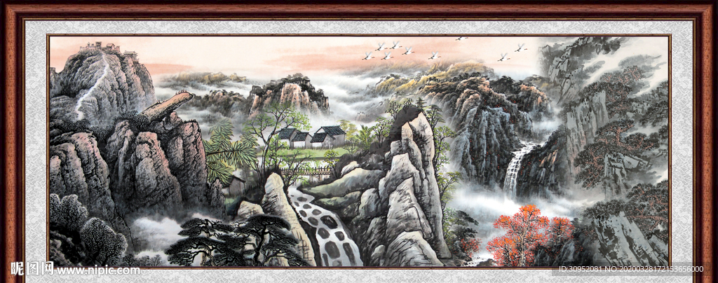 国画山水