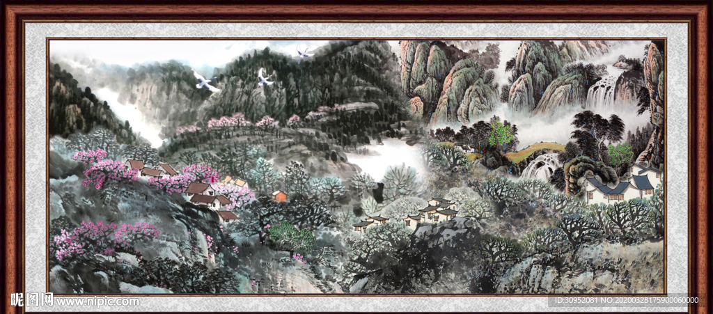 国画山水