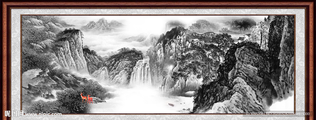 国画山水