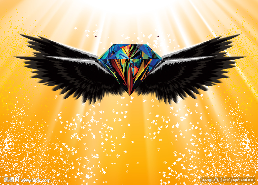 翅膀网红背景墙拍照背景墙