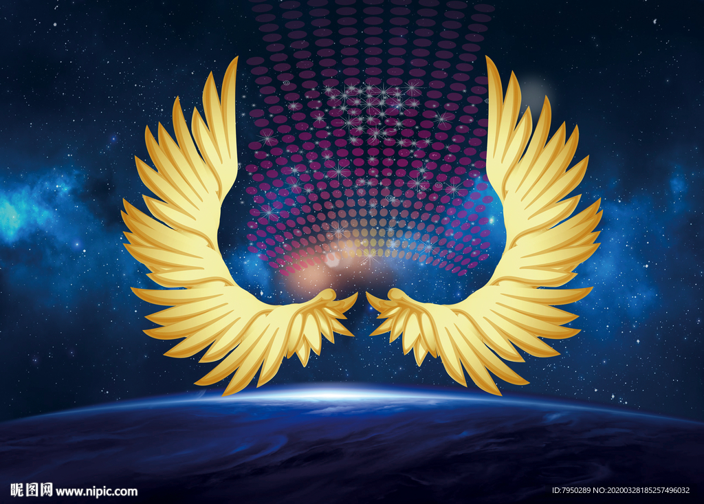 翅膀网红背景墙拍照背景墙