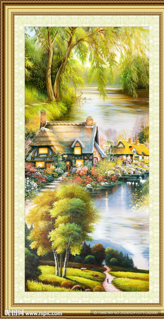 油画风景