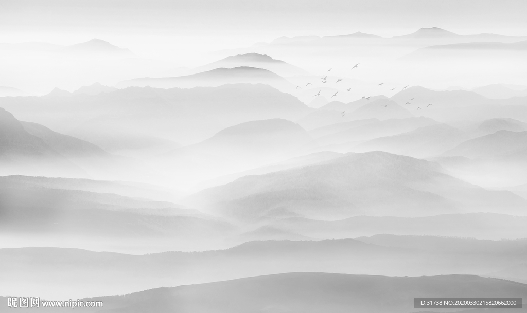 新中式山水画