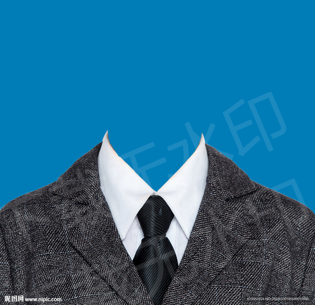 小男孩证件照衣服正装