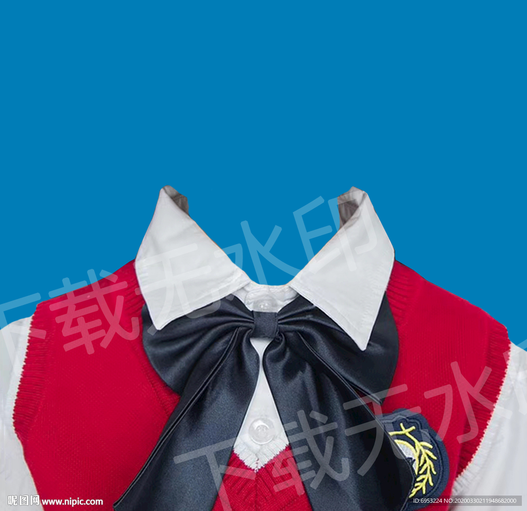 小女孩衣服模板