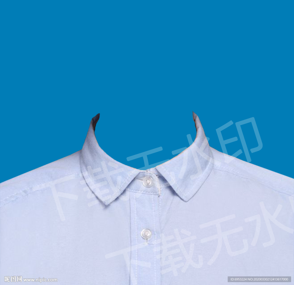 登记照衣服模板