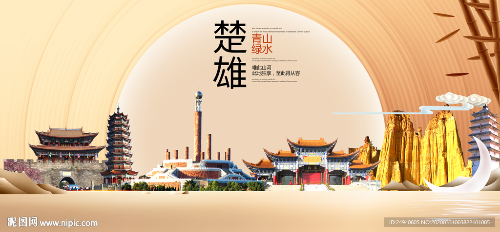 云南楚雄大数据科技智慧城市海报