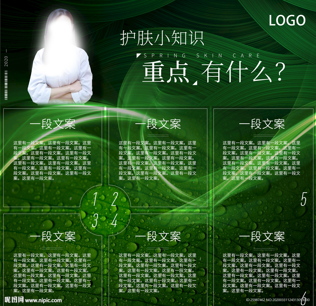 微信护肤知识九宫格