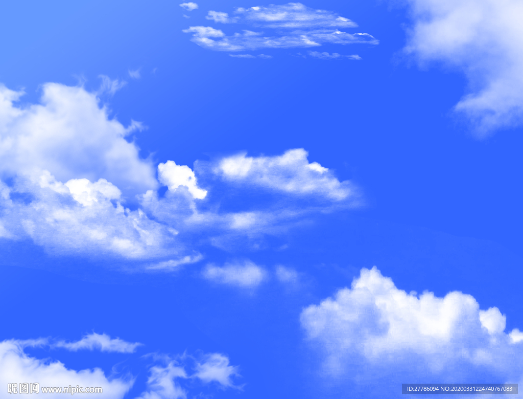 蓝天白云