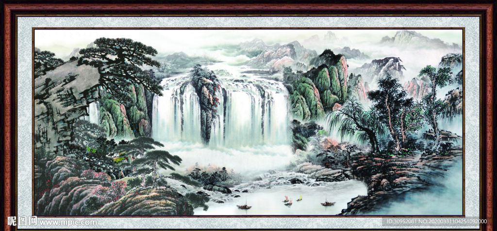 国画山水