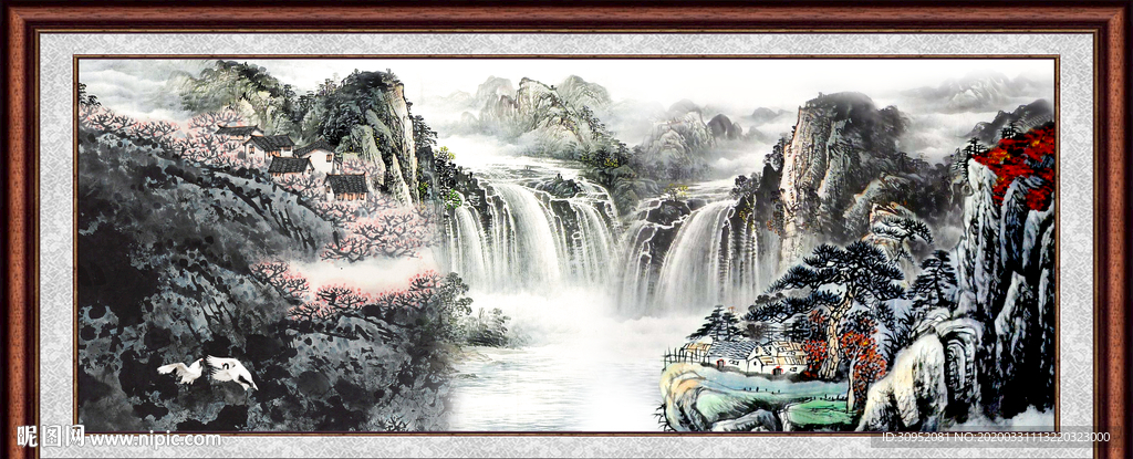 国画山水