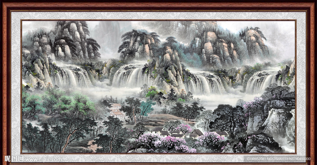 国画山水