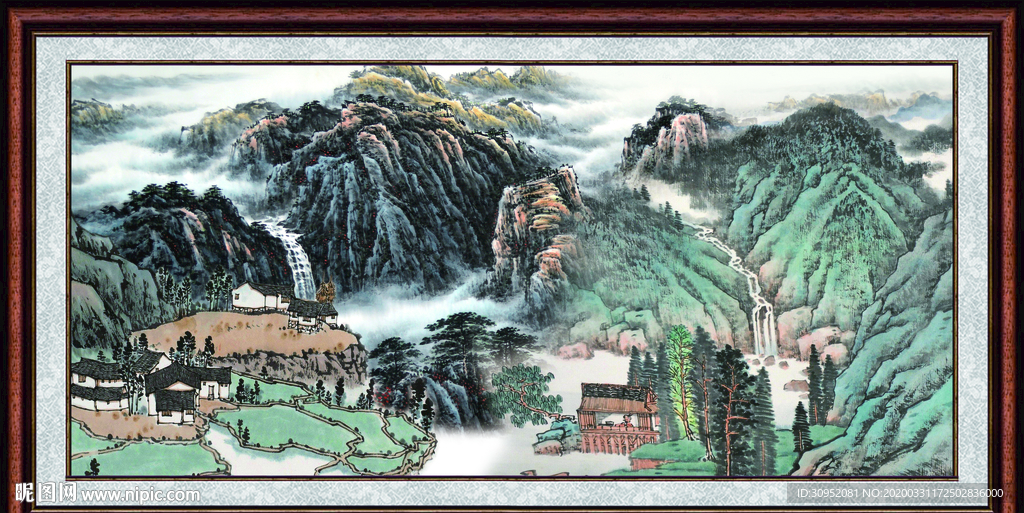 国画山水