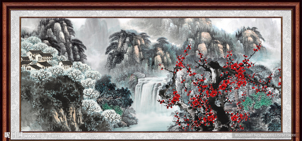 国画山水