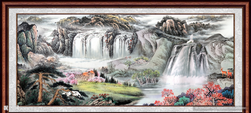 国画山水