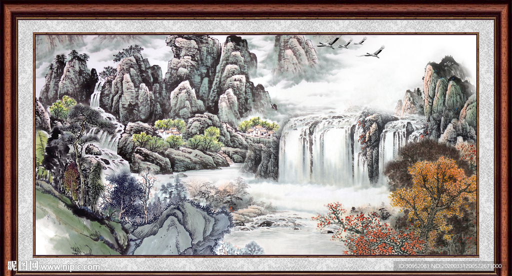 山水画
