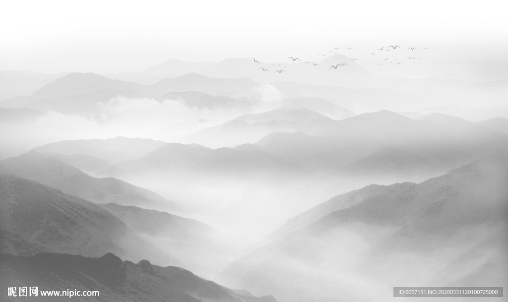 水墨画