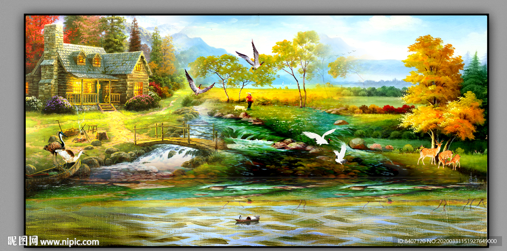 风景油画