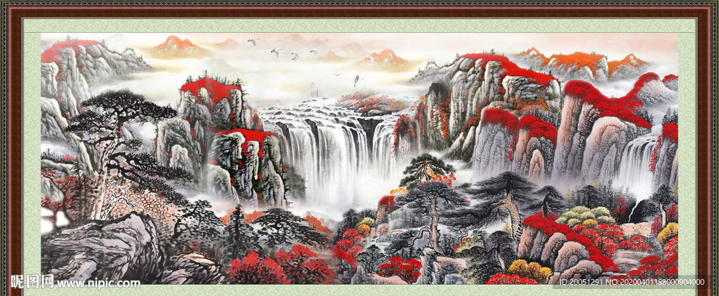 国画山水