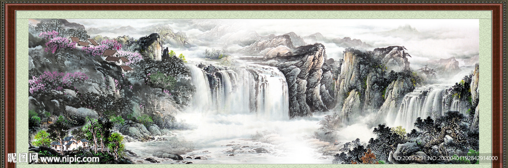 国画山水