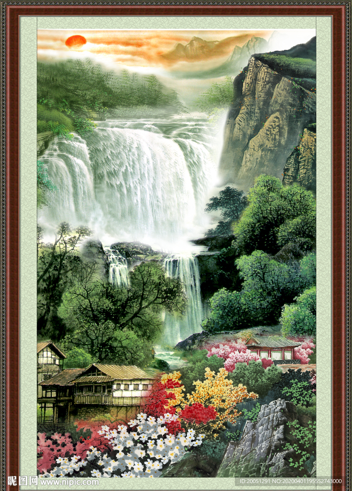 国画山水