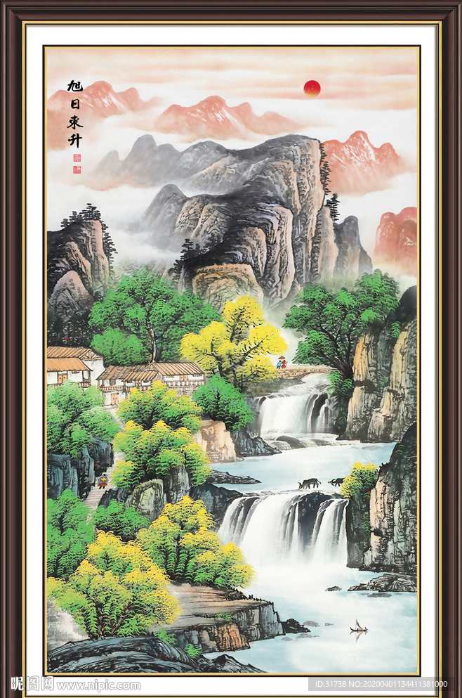 旭日东升