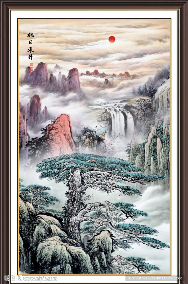 国画山水国画
