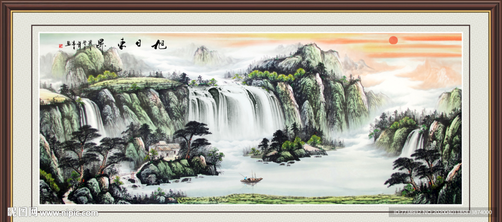 国画山水