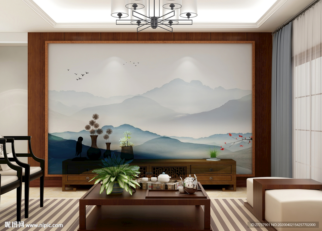 中国风意境背景