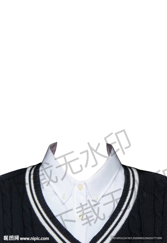 女生证件照正装