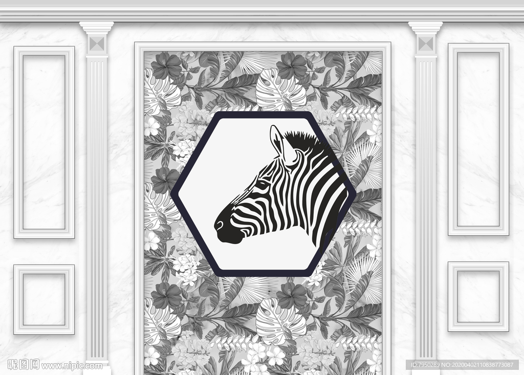 欧式集成墙板护墙板背景墙