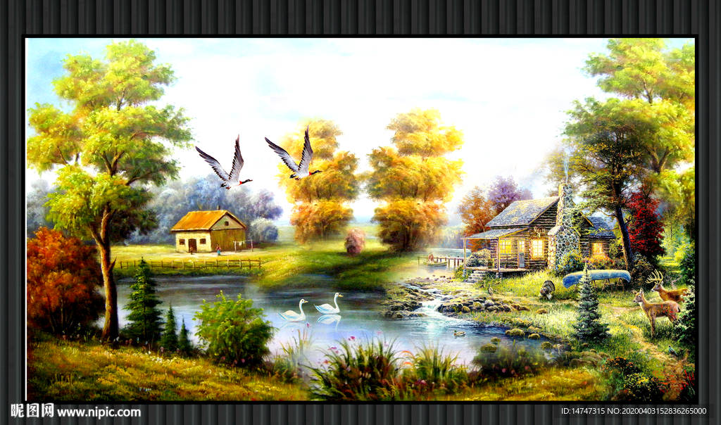 风景油画